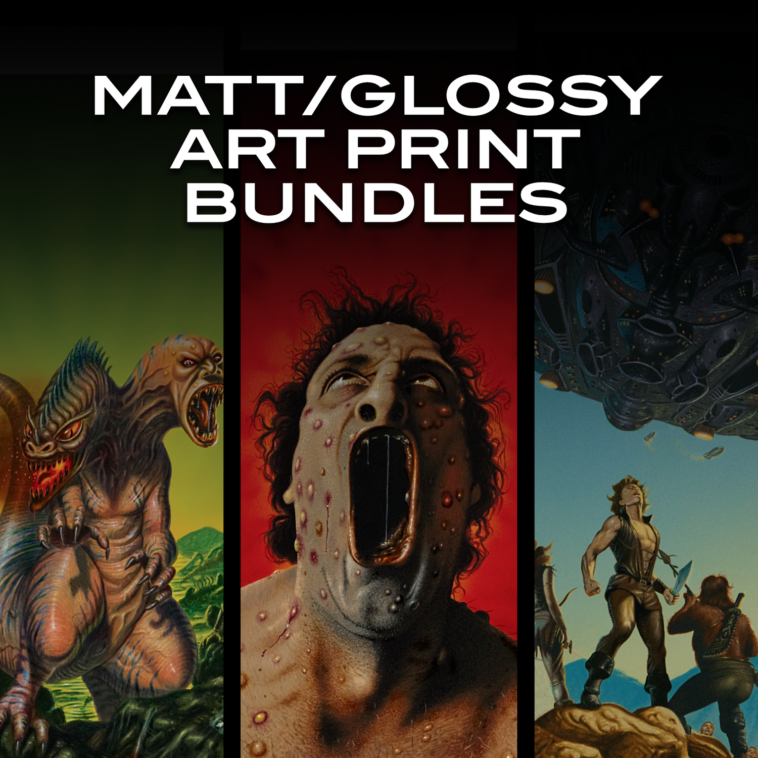 Matt/Glossy – Art Print Bundles