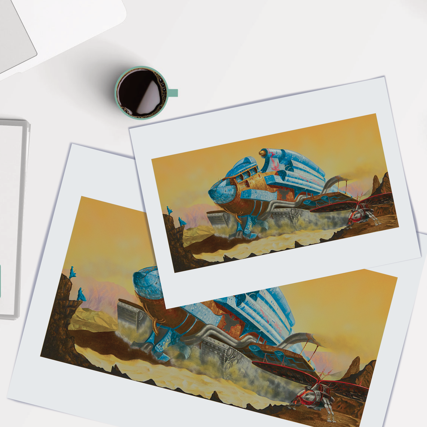 Alien Landscapes (1) – Spice Factory from Dune – Prints