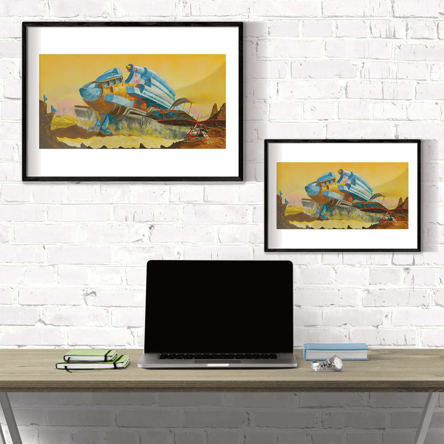 Alien Landscapes (1) – Spice Factory from Dune – Prints