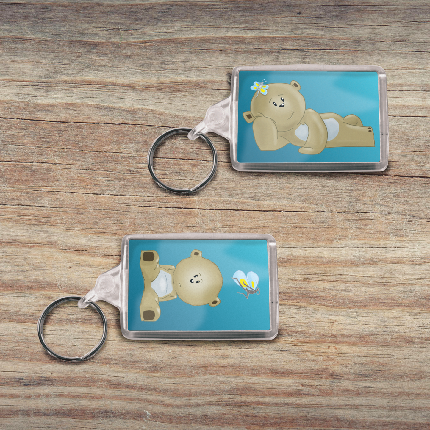 Cutie and Flutterfly – Keyrings