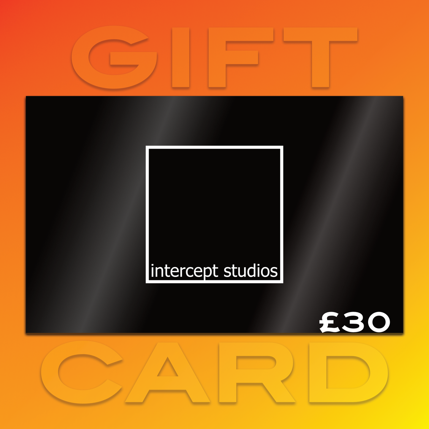 Intercept Studios – Gift Card